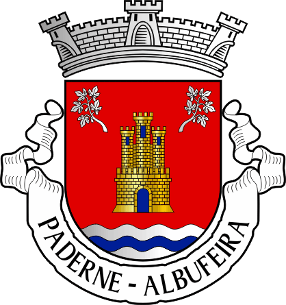Brasão da freguesia de Paderne - Paderne civil parish, coat-of-arms
