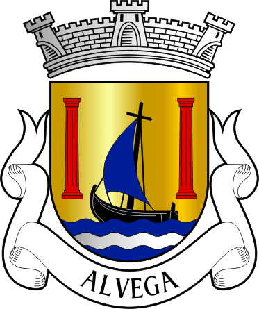 Brasão da antiga freguesia de Alvega - Alvega former civil parish, coat-of-arms Brasão da antiga freguesia de Alvega - Alvega former civil parish, coat-of-arms