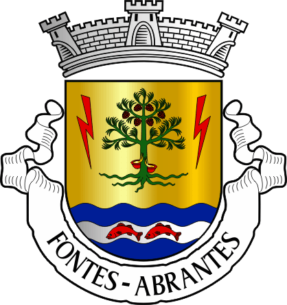 Brasão da freguesia de Fontes - Fontes civil parish, coat-of-arms