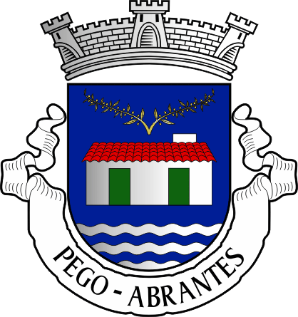 Brasão da freguesia de Pego - Pego civil parish, coat-of-arms Brasão da freguesia de Pego - Pego civil parish, coat-of-arms