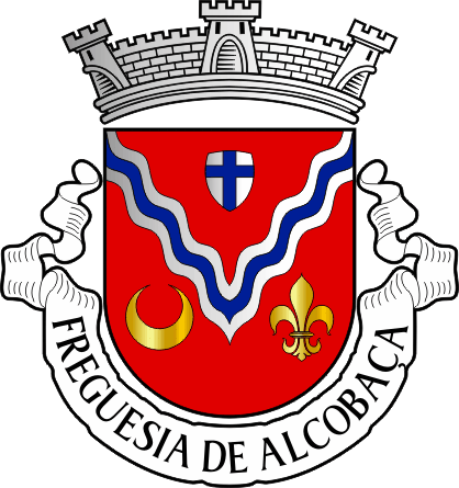 Brasão da antiga freguesia de Alcobaça - Alcobaça former civil parish, coat-of-arms Brasão da antiga freguesia de Alcobaça - Alcobaça former civil parish, coat-of-arms