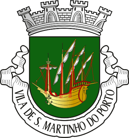 Brasão da freguesia de São Martinho do Porto - São Martinho do Porto civil parish coat-of-arms