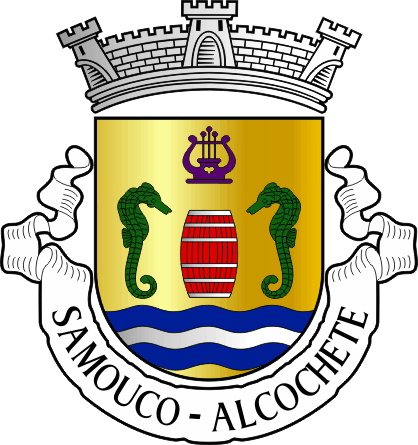 Brasão da freguesia do Samouco - Samouco civil parish, coat-of-arms Brasão da freguesia do Samouco - Samouco civil parish, coat-of-arms