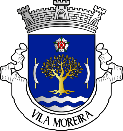 Brasão da antiga freguesia de Vila Moreira - Vila Moreira former civil parish, coat-of-arms Brasão da antiga freguesia de Vila Moreira - Vila Moreira former civil parish, coat-of-arms