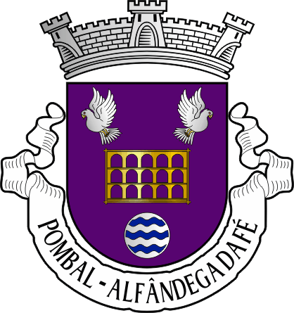 Brasão da antiga freguesia de Pombal - Pombal former civil parish, coat-of-arms Brasão da antiga freguesia de Pombal - Pombal former civil parish, coat-of-arms