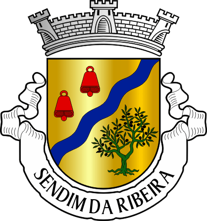 Brasão da antiga freguesia de Sendim da Ribeira - Sendim da Ribeira former civil parish, coat-of-arms Brasão da antiga freguesia de Sendim da Ribeira - Sendim da Ribeira former civil parish, coat-of-arms