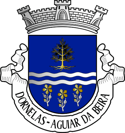Brasão da freguesia de Dornelas - Dornelas civil parish, coat-of-arms Brasão da freguesia de Dornelas - Dornelas civil parish, coat-of-arms