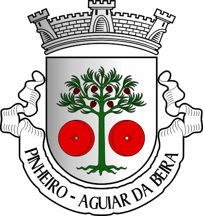 Brasão da freguesia de Pinheiro - Pinheiro civil parish, coat-of-arms