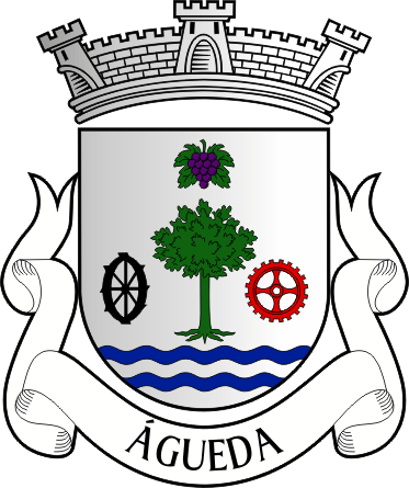 Brasão da antiga freguesia de Águeda - Águeda former civil parish, coat-of-arms Brasão da antiga freguesia de Águeda - Águeda former civil parish, coat-of-arms
