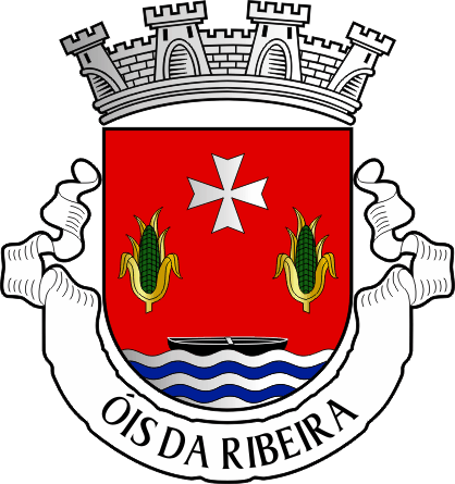 Brasão da antiga freguesia de Óis da Ribeira - Óis da Ribeira former civil parish, coat-of-arms Brasão da antiga freguesia de Óis da Ribeira - Óis da Ribeira former civil parish, coat-of-arms
