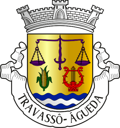 Brasão da antiga freguesia de Travassô - Travassô former civil parish, coat-of-arms Brasão da antiga freguesia de Travassô - Travassô former civil parish, coat-of-arms