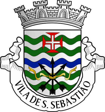 Brasão da freguesia de Vila de São Sebastião - Vila de São Sebastião civil parish, coat-of-arms
