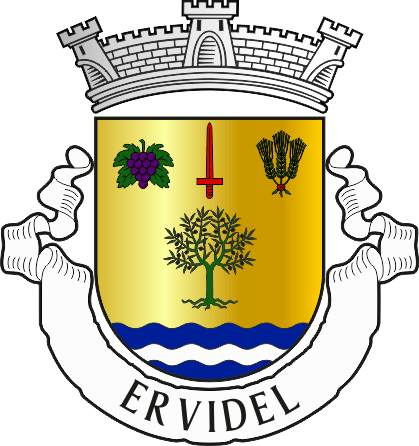 Brasão da freguesia de Ervidel - Ervidel civil parish, coat-of-arms Brasão da freguesia de Ervidel - Ervidel civil parish, coat-of-arms