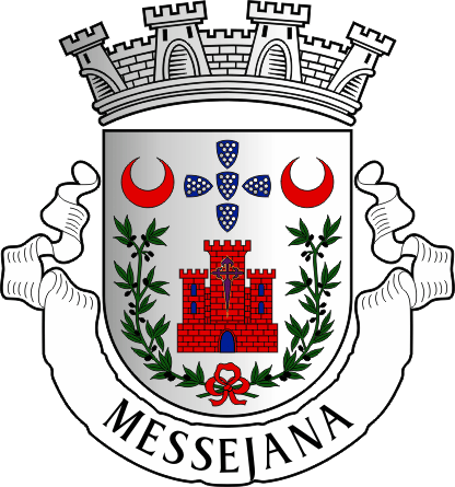 Brasão da freguesia de Messejana - Messejana civil parish, coat-of-arms Brasão da freguesia de Messejana - Messejana civil parish, coat-of-arms