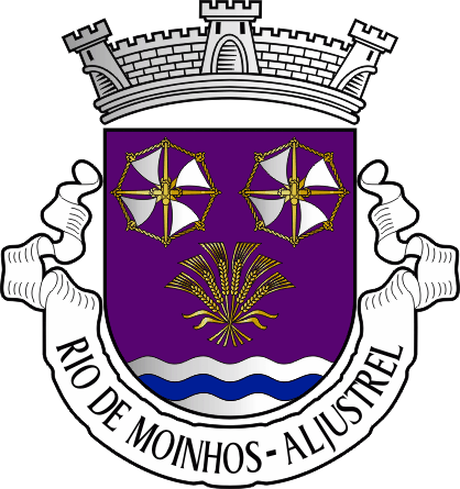Brasão da antiga freguesia de Rio de Moinhos - Rio de Moinhos former civil parish, coat-of-arms Brasão da antiga freguesia de Rio de Moinhos - Rio de Moinhos former civil parish, coat-of-arms