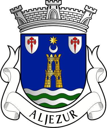 Brasão da freguesia de Aljezur - Aljezur civil parish, coat-of-arms