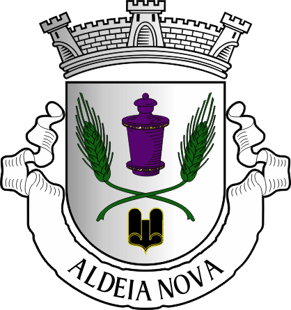 Brasão da antiga freguesia de Aldeia Nova - Aldeia Nova former civil parish, coat-of-arms Brasão da antiga freguesia de Aldeia Nova - Aldeia Nova former civil parish, coat-of-arms