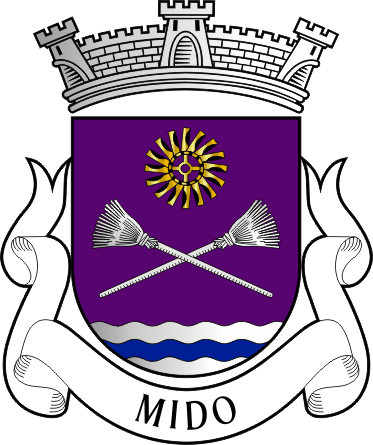 Brasão da antiga freguesia de Mido - Mido former civil parish, coat-of-arms Brasão da antiga freguesia de Mido - Mido former civil parish, coat-of-arms