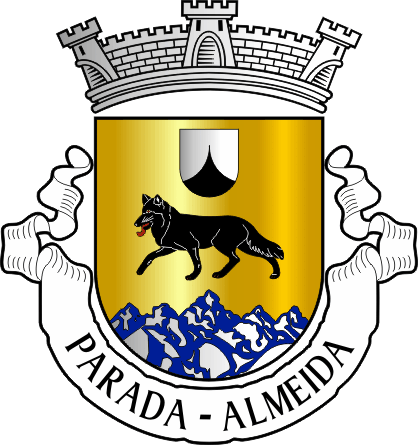 Brasão da antiga freguesia de Parada - Parada former civil parish, coat-of-arms Brasão da antiga freguesia de Parada - Parada former civil parish, coat-of-arms