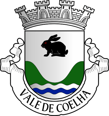 Brasão da antiga freguesia de Vale de Coelha - Vale de Coelha former civil parish, coat-of-arms