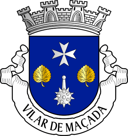 Brasão da freguesia de Vilar de Maçada - Vilar de Maçada civil parish, coat-of-arms Brasão da freguesia de Vilar de Maçada - Vilar de Maçada civil parish, coat-of-arms