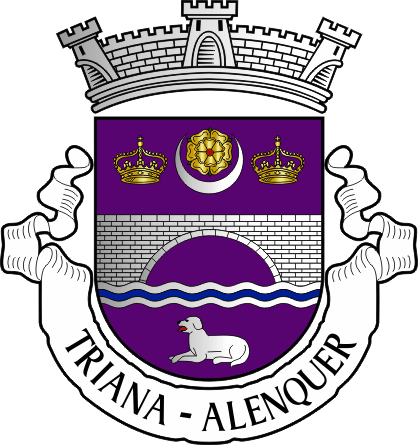 Brasão da antiga freguesia de Alenquer (Triana) - Alenquer (Triana) former civil parish, coat-of-arms Brasão da antiga freguesia de Alenquer (Triana) - Alenquer (Triana) former civil parish, coat-of-arms