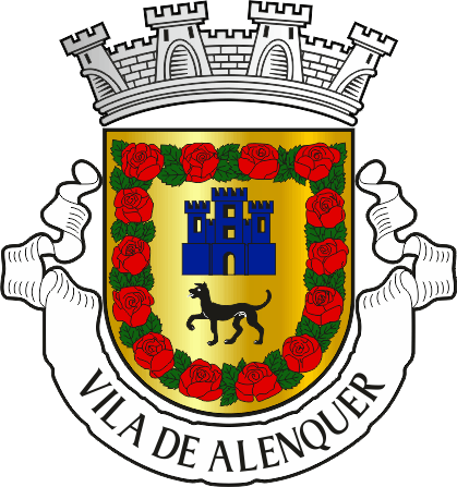 Brasão do Município de Alenquer - Alenquer municipal coat-of-arms Brasão do Município de Alenquer - Alenquer municipal coat-of-arms