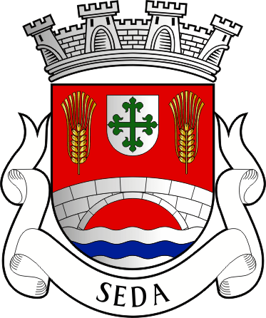Brasão da freguesia de Seda - Seda civil parish, coat-of-arms Brasão da freguesia de Seda - Seda civil parish, coat-of-arms