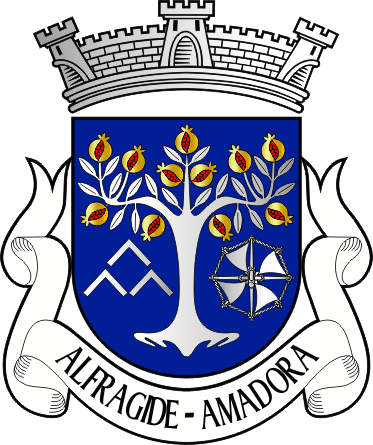 Brasão da Freguesia de Alfragide - Alfragide civil parish, coat-of-arms