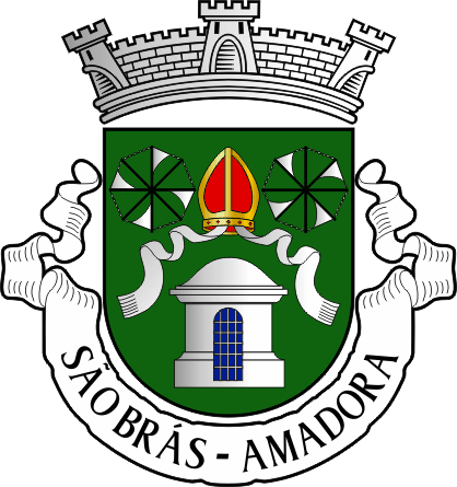 Brasão da antiga freguesia de São Brás - São Brás former civil parish, coat-of-arms