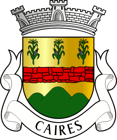 Brasão da freguesia de Caires - Caires civil parish, coat-of-arms Brasão da freguesia de Caires - Caires civil parish, coat-of-arms
