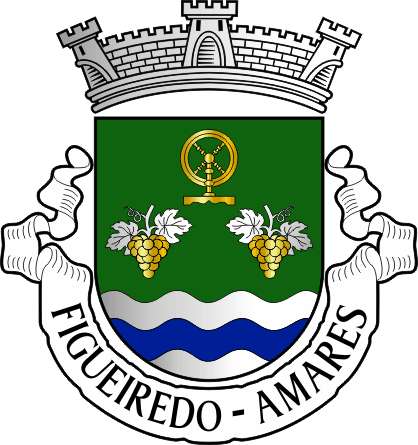 Brasão da antiga freguesia de Figueiredo - Figueiredo former civil parish, coat-of-arms