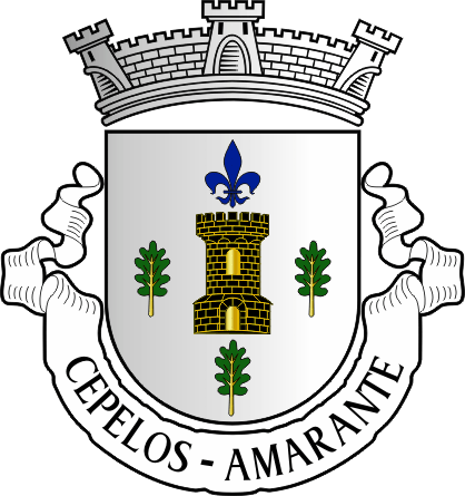 Brasão da antiga freguesia de Cepelos - Cepelos former civil parish, coat-of-arms Brasão da antiga freguesia de Cepelos - Cepelos former civil parish, coat-of-arms