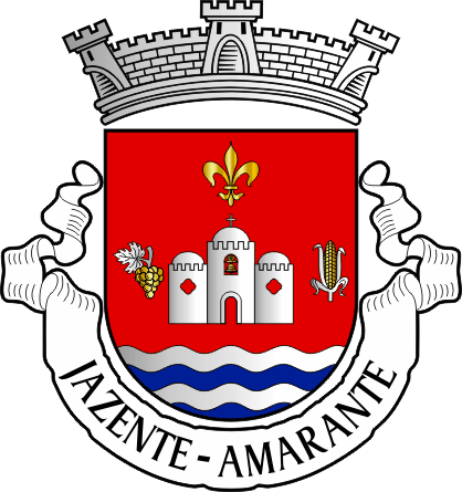 Brasão da freguesia de Jazente - Jazente civil parish, coat-of-arms Brasão da freguesia de Jazente - Jazente civil parish, coat-of-arms