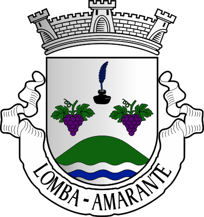 Brasão da freguesia de Lomba - Lomba civil parish, coat-of-arms Brasão da freguesia de Lomba - Lomba civil parish, coat-of-arms