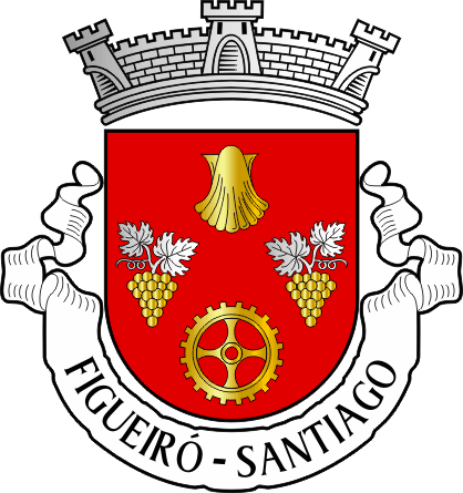 Brasão da antiga freguesia de Figueiró (Santiago) - Figueiró (Santiago) former civil parish, coat-of-arms Brasão da antiga freguesia de Figueiró (Santiago) - Figueiró (Santiago) former civil parish, coat-of-arms