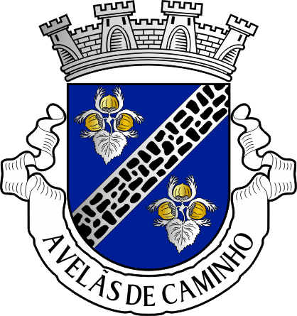 Brasão da freguesia de Avelãs de Caminho - Avelãs de Caminho civil parish, coat-of-arms Brasão da freguesia de Avelãs de Caminho - Avelãs de Caminho civil parish, coat-of-arms