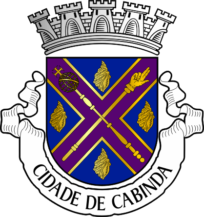 Brasão do Concelho de Cabinda - Cabinda municipal coat-of-arms Brasão do Concelho de Cabinda - Cabinda municipal coat-of-arms