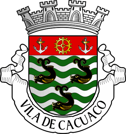 Brasão do Concelho de Cacuaco - Cacuaco municipal coat-of-arms Brasão do Concelho de Cacuaco - Cacuaco municipal coat-of-arms