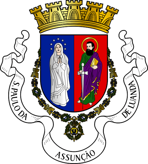 Brasão do Concelho de Luanda - Luanda municipal coat-of-arms Brasão do Concelho de Luanda - Luanda municipal coat-of-arms