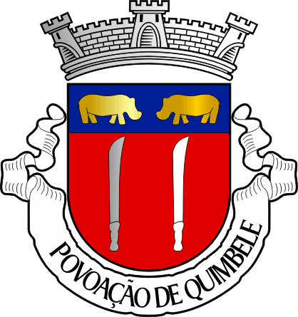 Brasão do Concelho de Quimbele - Quimbele municipal coat-of-arms Brasão do Concelho de Quimbele - Quimbele municipal coat-of-arms