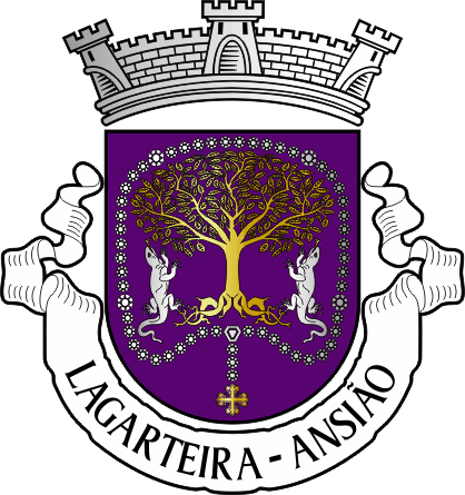 Brasão da antiga freguesia de Lagarteira - Lagarteira former civil parish, coat-of-arms