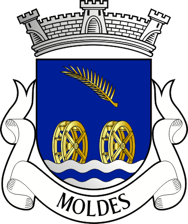 Brasão da freguesia de Moldes - Moldes civil parish, coat-of-arms Brasão da freguesia de Moldes - Moldes civil parish, coat-of-arms