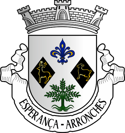 Brasão da freguesia de Esperança - Esperança civil parish, coat-of-arms Brasão da freguesia de Esperança - Esperança civil parish, coat-of-arms