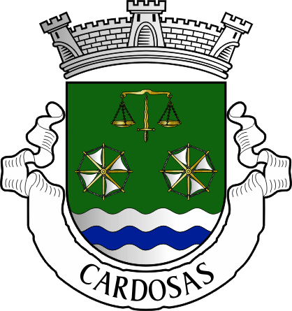 Brasão da freguesia de Cardosas - Cardosas civil parish, coat-of-arms Brasão da freguesia de Cardosas - Cardosas civil parish, coat-of-arms