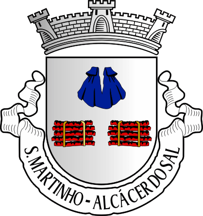 Brasão da freguesia de São Martinho - São Martinho civil parish, coat-of-arms Brasão da freguesia de São Martinho - São Martinho civil parish, coat-of-arms