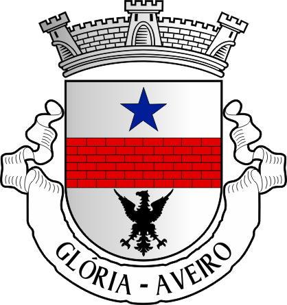 Brasão da antiga freguesia da Glória - Glória former civil parish, coat-of-arms Brasão da antiga freguesia da Glória - Glória former civil parish, coat-of-arms