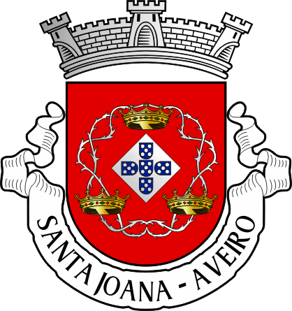 Brasão da freguesia de Santa Joana - Santa Joana civil parish, coat-of-arms
