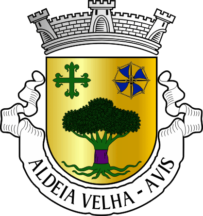 Brasão da freguesia de Aldeia Velha - Aldeia Velha civil parish, coat-of-arms Brasão da freguesia de Aldeia Velha - Aldeia Velha civil parish, coat-of-arms