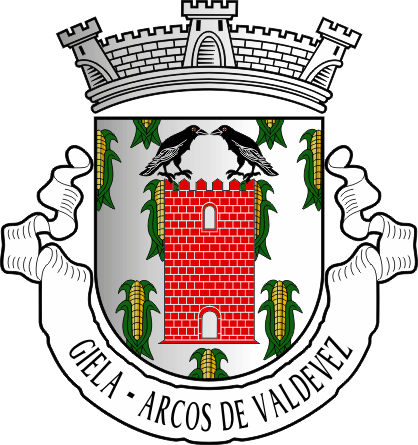 Brasão da antiga freguesia de Giela - Giela former civil parish, coat-of-arms Brasão da antiga freguesia de Giela - Giela former civil parish, coat-of-arms
